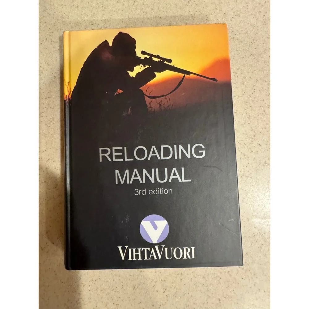 Vihtavuori Reloading Manual 3rd Edition 2002 Hardcover Lapua Shooting Guide